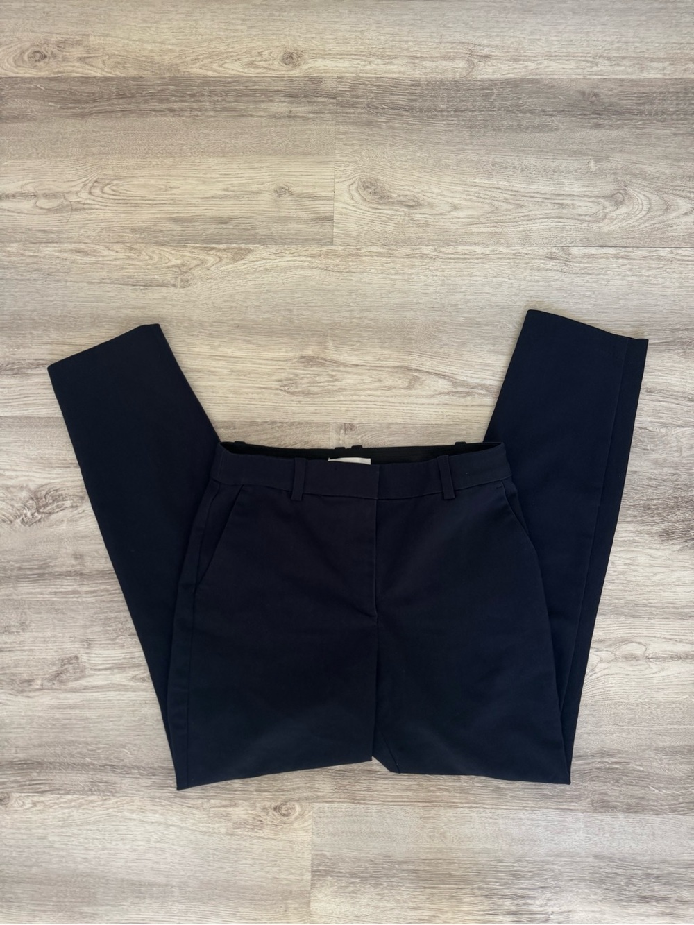 H&M Straight Leg Navy Blue Work Pants